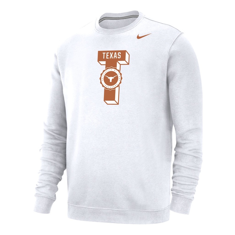 Men’s Nike Texas Longhorns Crew Sweatshirt